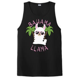 Llama Bahamas Souvenir Travel Vacation Bahamian Flag Nassau PosiCharge Competitor Tank