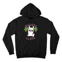 Llama Bahamas Souvenir Travel Vacation Bahamian Flag Nassau Tall Hoodie