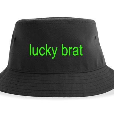 Lucky Brat St PatrickS Day Sustainable Bucket Hat