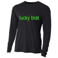 Lucky Brat St PatrickS Day Cooling Performance Long Sleeve Crew