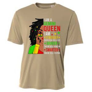 Locd Braver Stronger Smarter Gemini Queen Birthday Cooling Performance Crew T-Shirt