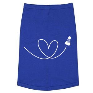 Love Badminton Shuttlecock Racket Gift Doggie Tank