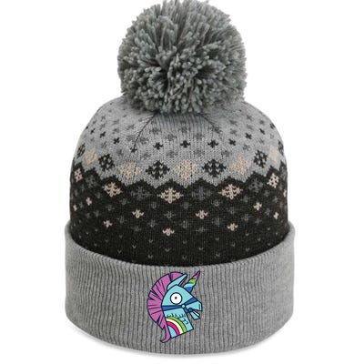 Llama Bash Smile The Baniff Cuffed Pom Beanie