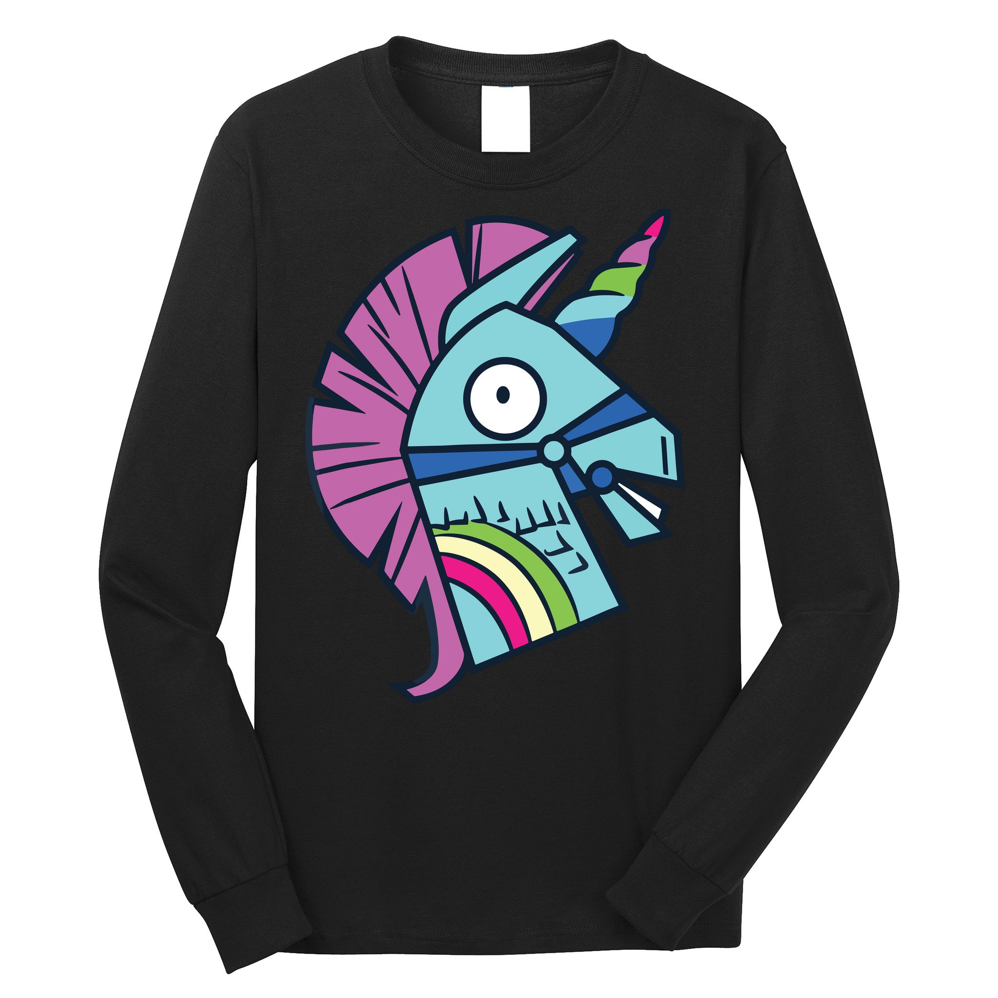 Llama Bash Smile Long Sleeve Shirt
