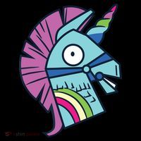 Llama Bash Smile Button