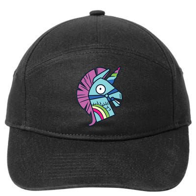 Llama Bash Smile 7-Panel Snapback Hat