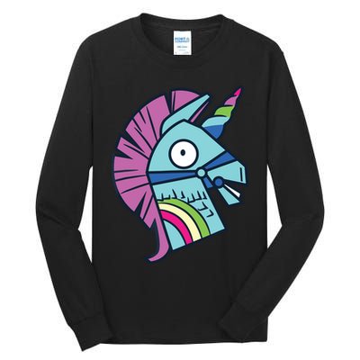 Llama Bash Smile Tall Long Sleeve T-Shirt