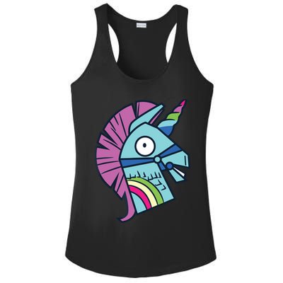 Llama Bash Smile Ladies PosiCharge Competitor Racerback Tank