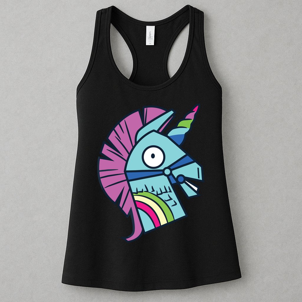 Llama Bash Smile Womens Tank Top