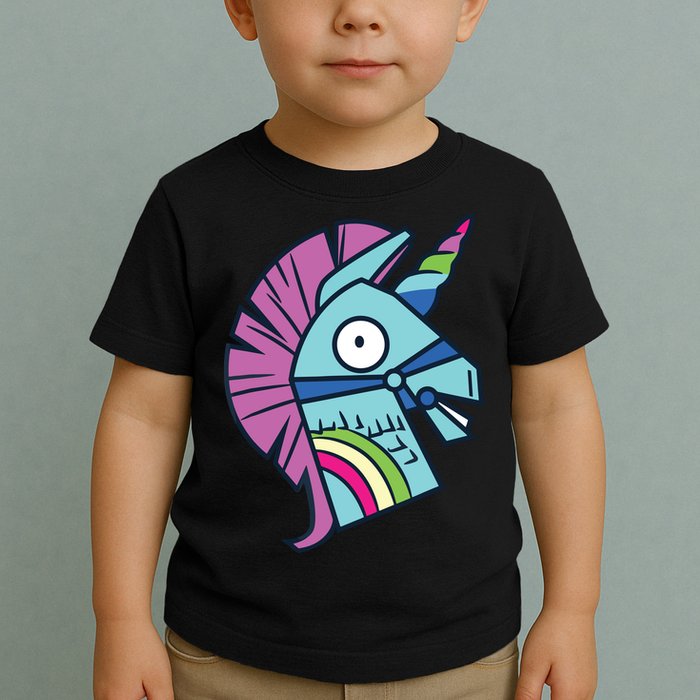 Llama Bash Smile Toddler T-Shirt