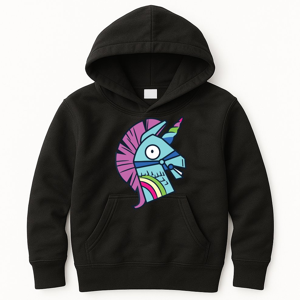 Llama Bash Smile Kids Hoodie