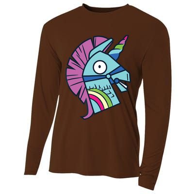 Llama Bash Smile Cooling Performance Long Sleeve Crew