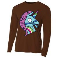 Llama Bash Smile Cooling Performance Long Sleeve Crew