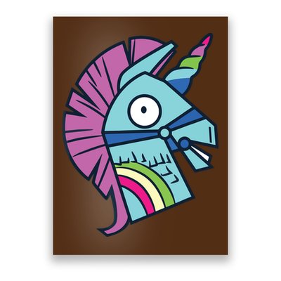 Llama Bash Smile Poster