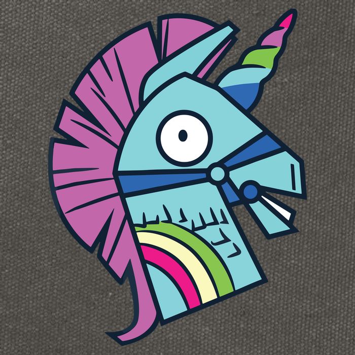 Llama Bash Smile Cotton Canvas Backpack
