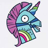 Llama Bash Smile Garment-Dyed Sweatshirt