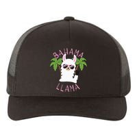 Llama Bahamas Souvenir Travel Vacation Bahamian Flag Nassau Yupoong Adult 5-Panel Trucker Hat