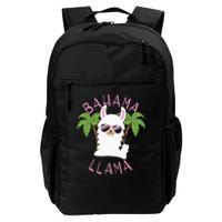 Llama Bahamas Souvenir Travel Vacation Bahamian Flag Nassau Daily Commute Backpack