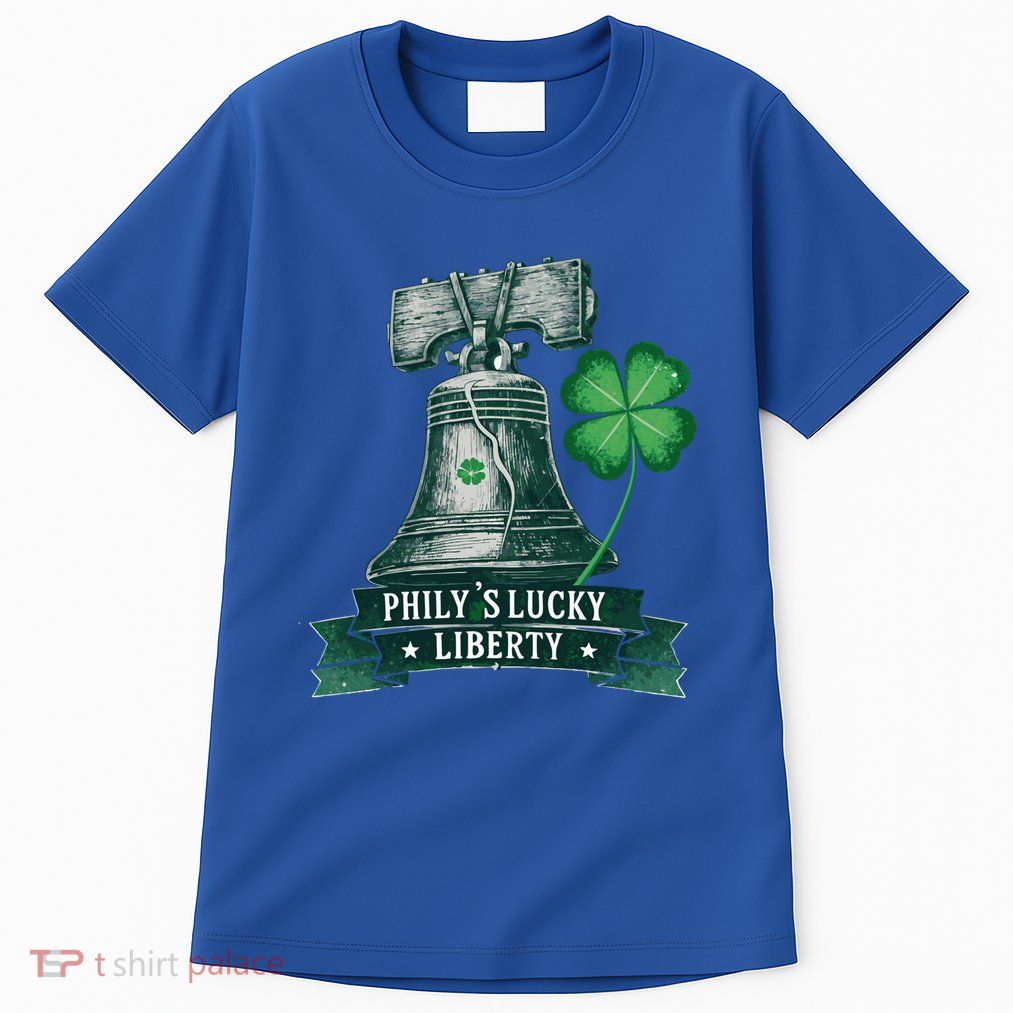 Liberty Bell Shamrock – Philadelphia Irish Pride Funny Gift Tall T-Shirt