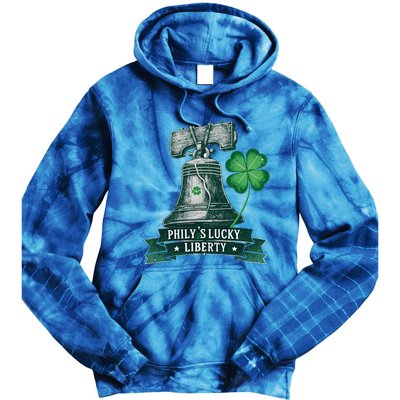Liberty Bell Shamrock – Philadelphia Irish Pride Funny Gift Tie Dye Hoodie