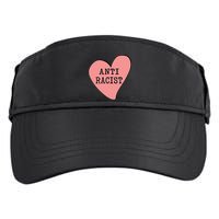 Love Blm Support Racial Equality Protest Heart Anti Racist Adult Drive Performance Visor