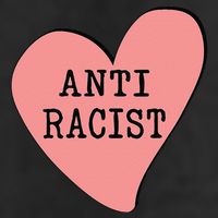 Love Blm Support Racial Equality Protest Heart Anti Racist Adult Drive Performance Visor