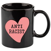 Love Blm Support Racial Equality Protest Heart Anti Racist 11oz C Handle Ceramic Mug