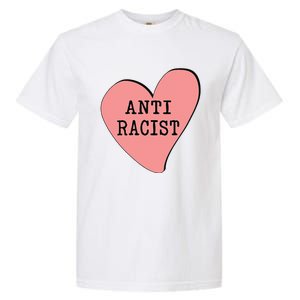 Love Blm Support Racial Equality Protest Heart Anti Racist Garment-Dyed Heavyweight T-Shirt