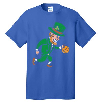 Leprechaun Basketball St Patricks Day Sport Gift Tall T-Shirt