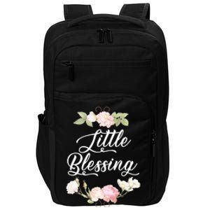 Little Blessing Son Daughter Newborn Family Gift Impact Tech Backpack