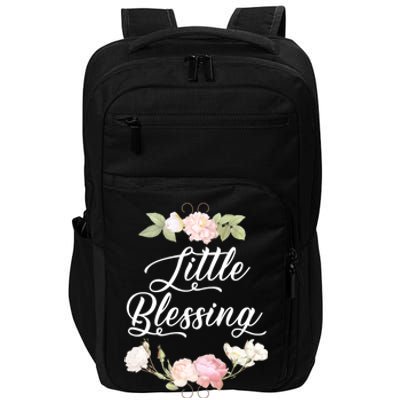 Little Blessing Son Daughter Newborn Family Gift Impact Tech Backpack