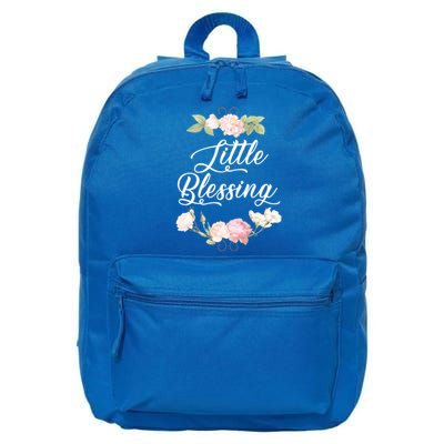 Little Blessing Son Daughter Newborn Family Gift 16 in Basic Backpack