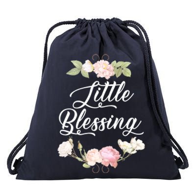 Little Blessing Son Daughter Newborn Family Gift Drawstring Bag