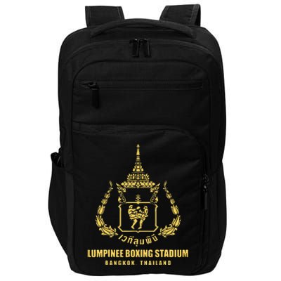 Lumpinee Boxing Stadium Bangkok Thailand Muay Thai Boxing Impact Tech Backpack