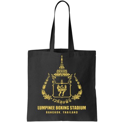 Lumpinee Boxing Stadium Bangkok Thailand Muay Thai Boxing Tote Bag