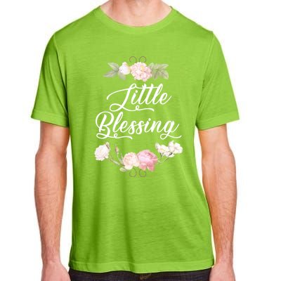 Little Blessing Son Daughter Newborn Family Gift Adult ChromaSoft Performance T-Shirt