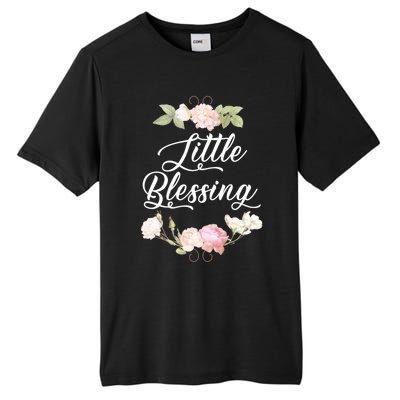 Little Blessing Son Daughter Newborn Family Gift Tall Fusion ChromaSoft Performance T-Shirt