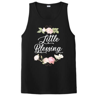 Little Blessing Son Daughter Newborn Family Gift PosiCharge Competitor Tank