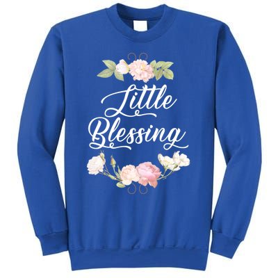 Little Blessing Son Daughter Newborn Family Gift Sweatshirt