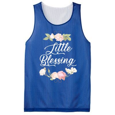 Little Blessing Son Daughter Newborn Family Gift Mesh Reversible Basketball Jersey Tank