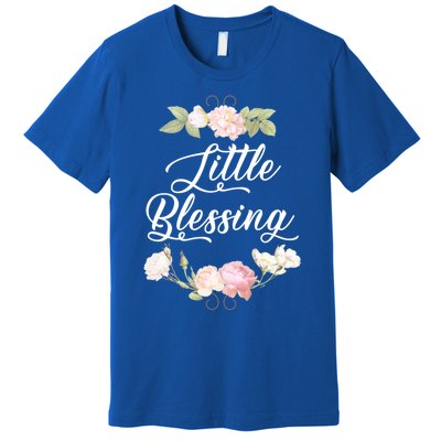 Little Blessing Son Daughter Newborn Family Gift Premium T-Shirt