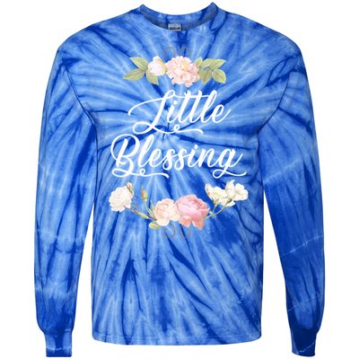 Little Blessing Son Daughter Newborn Family Gift Tie-Dye Long Sleeve Shirt