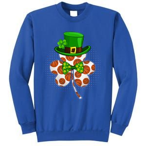 Leprechaun Basketball Shamrock St Patricks Day Irish Gift Sweatshirt