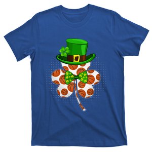 Leprechaun Basketball Shamrock St Patricks Day Irish Gift T-Shirt