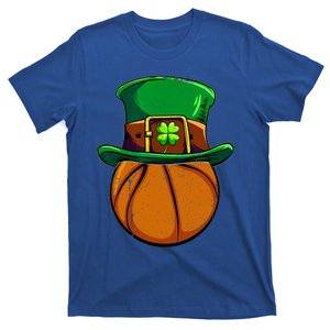 Leprechaun Basketball Shamrock St Patricks Day Irish Gift Cool Gift T-Shirt