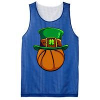 Leprechaun Basketball Shamrock St Patricks Day Irish Gift Cool Gift Mesh Reversible Basketball Jersey Tank