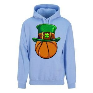 Leprechaun Basketball Shamrock St Patricks Day Irish Gift Cool Gift Unisex Surf Hoodie