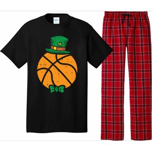 Leprechaun Basketball St Patricks Day Sports Gift Pajama Set