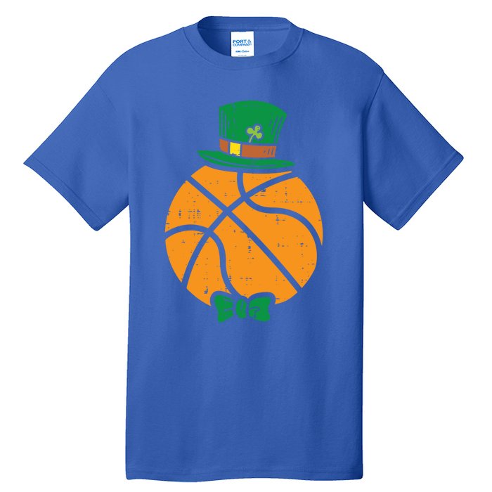 Leprechaun Basketball St Patricks Day Sports Gift Tall T-Shirt