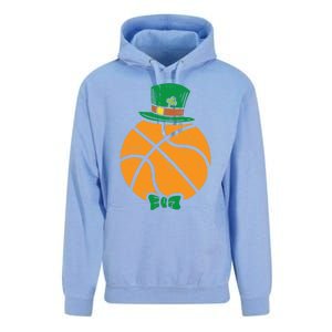 Leprechaun Basketball St Patricks Day Sports Gift Unisex Surf Hoodie